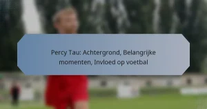 Percy Tau: Achtergrond, Belangrijke momenten, Invloed op voetbal